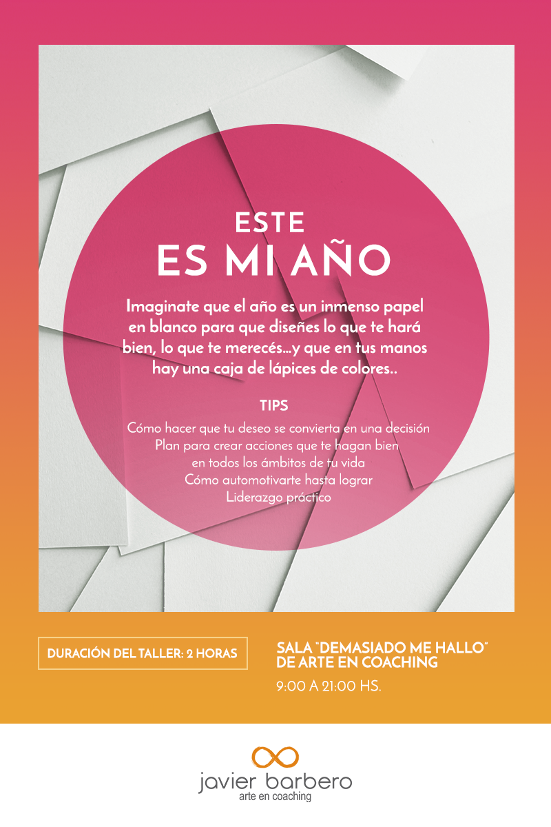 Talleres de desarrollo personal para iniciar el 2017