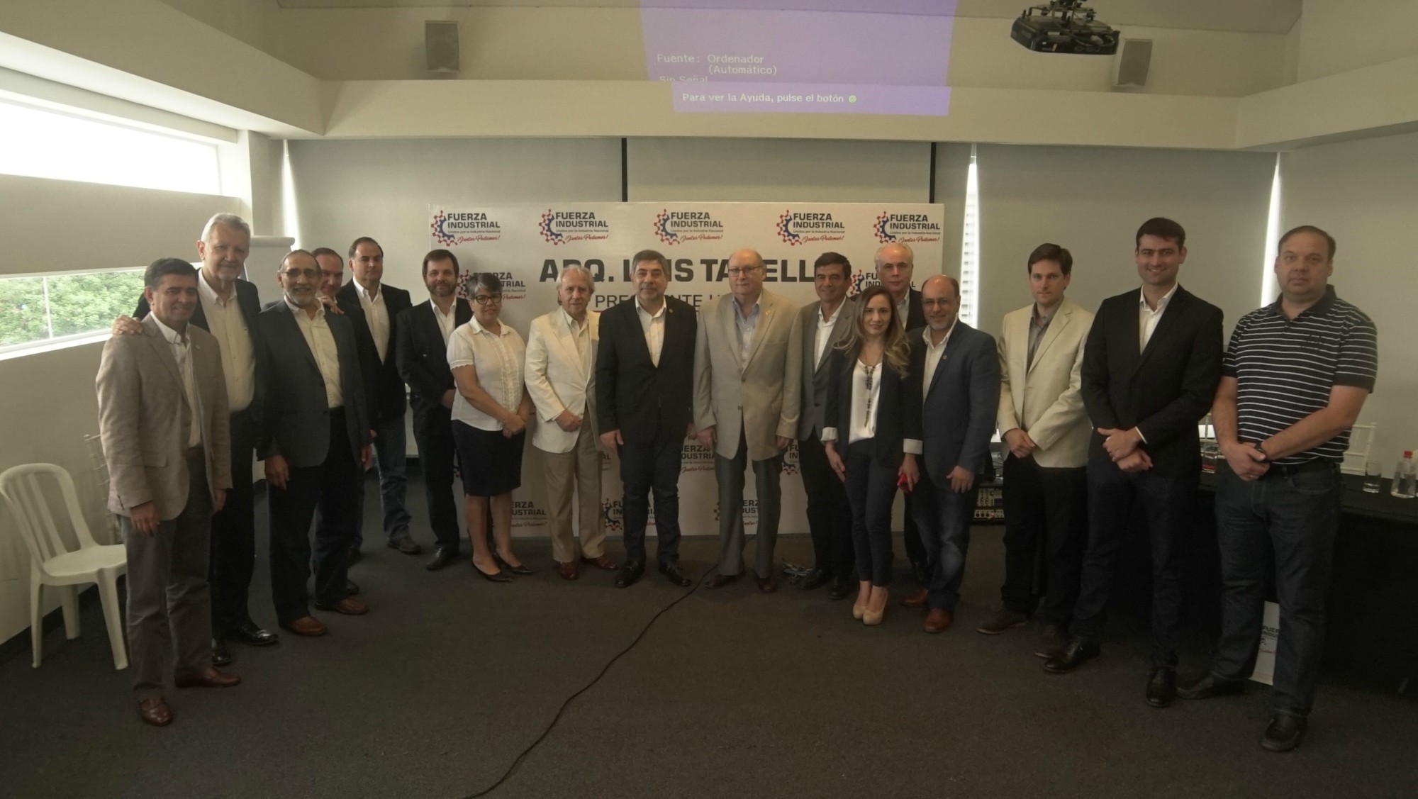 Fuerza Industrial candidata al Arq. Luis Tavella a la presidencia de la UIP