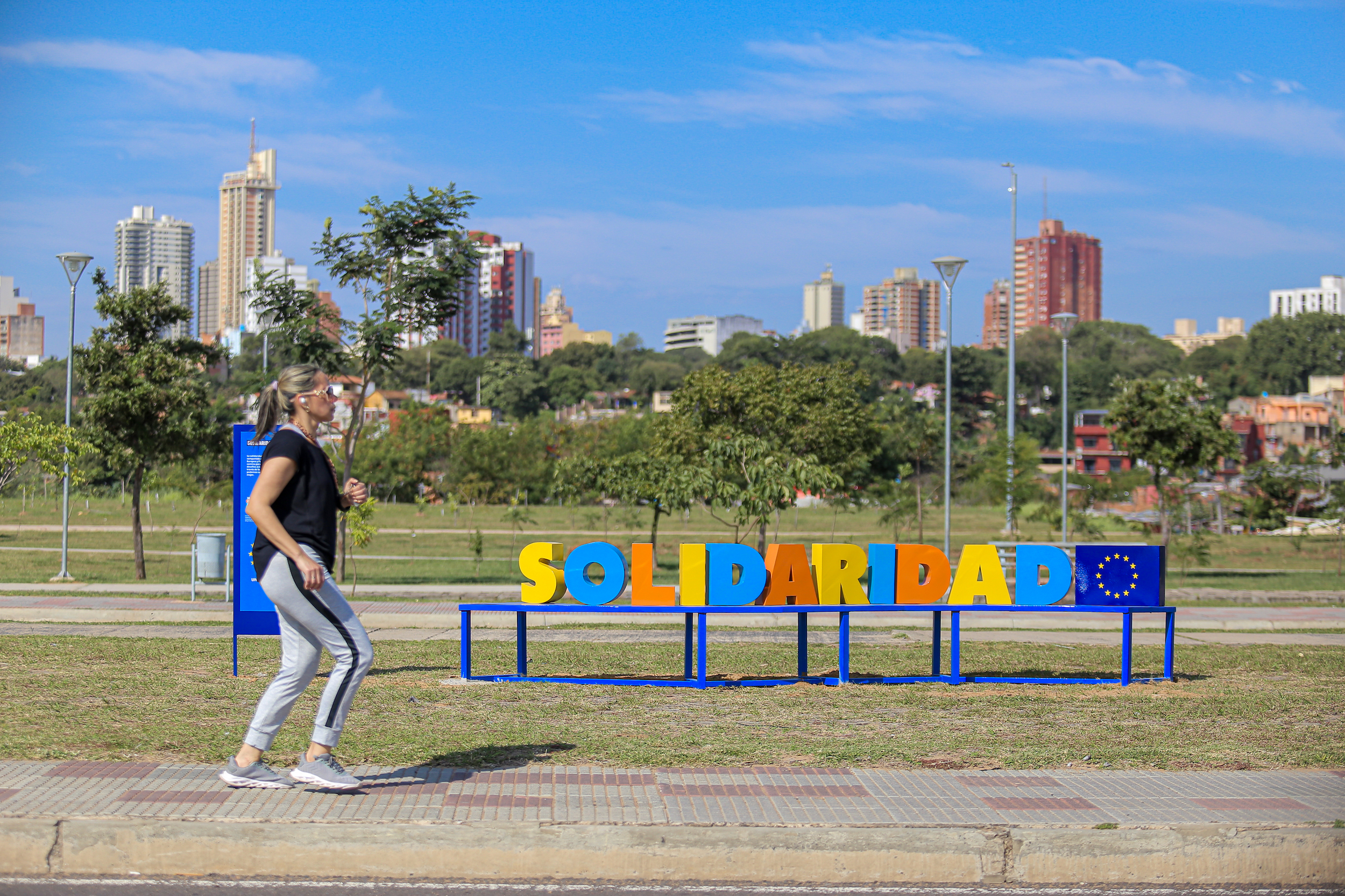 La Unión Europea en Paraguay invita a visitar las intervenciones artísticas de la campaña 30 años en 30 imágenes