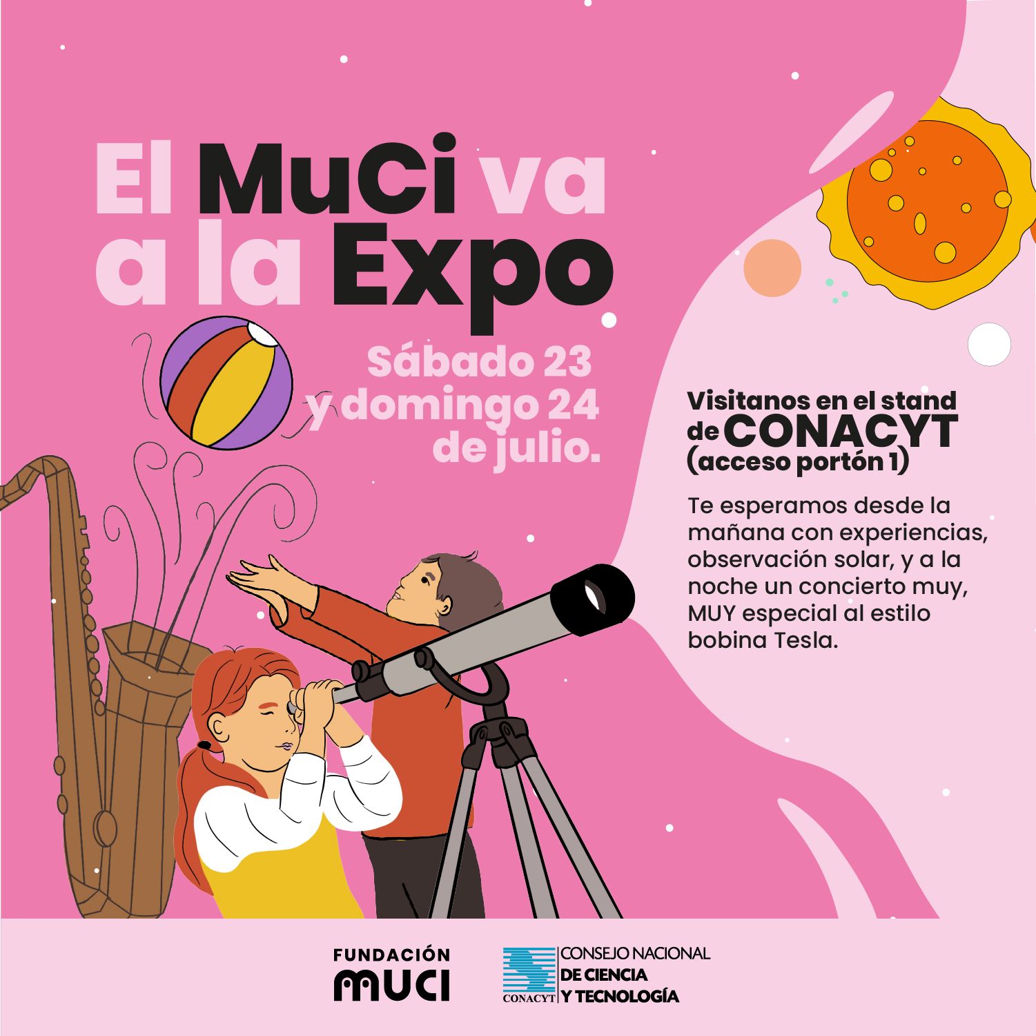 MuCi invita a disfrutar de las ciencias en la Expo 2022