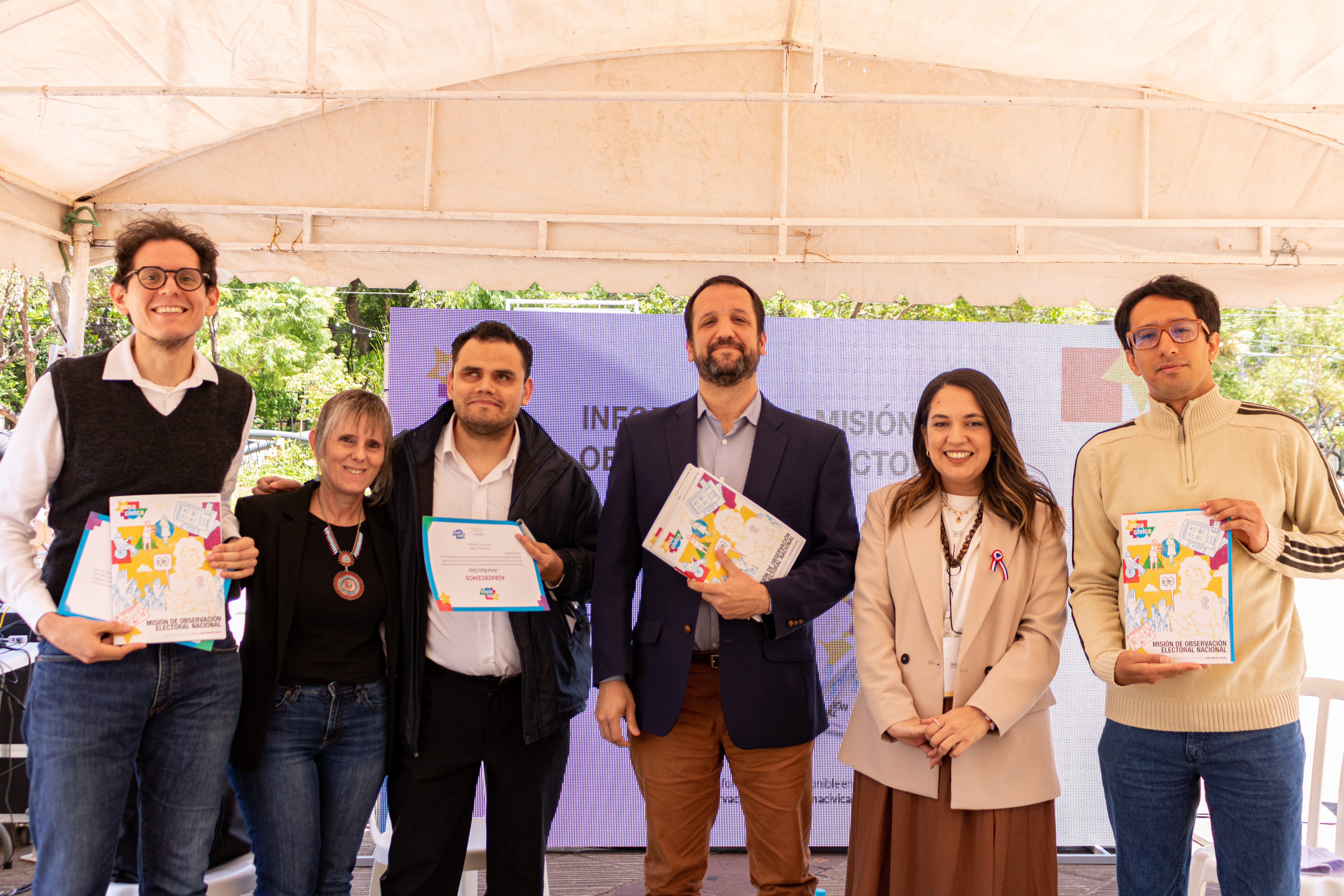 Alma Cívica presentó el informe de la Misión de Observación Electoral Nacional sobre las elecciones municipales 2021