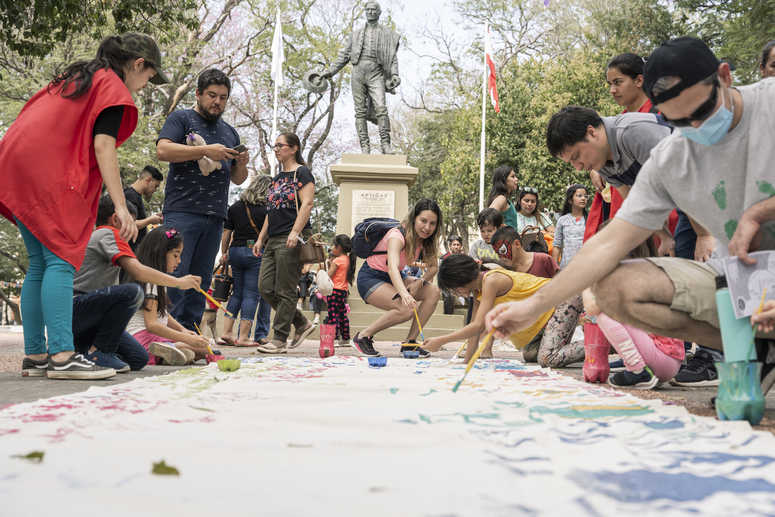Pinta Sud ASU 2023 se despide con actividades artísticas para toda la familia