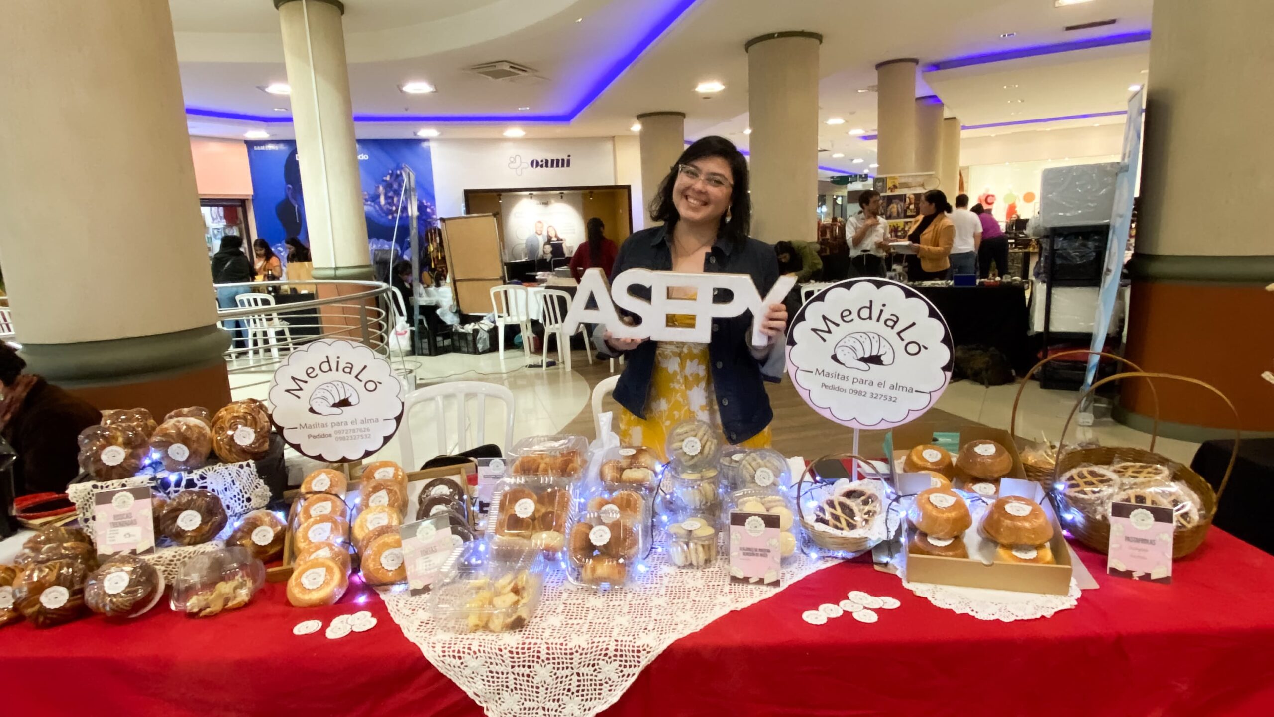 Asepy invita a la feria de emprendedores en el corazón del Mercado 4