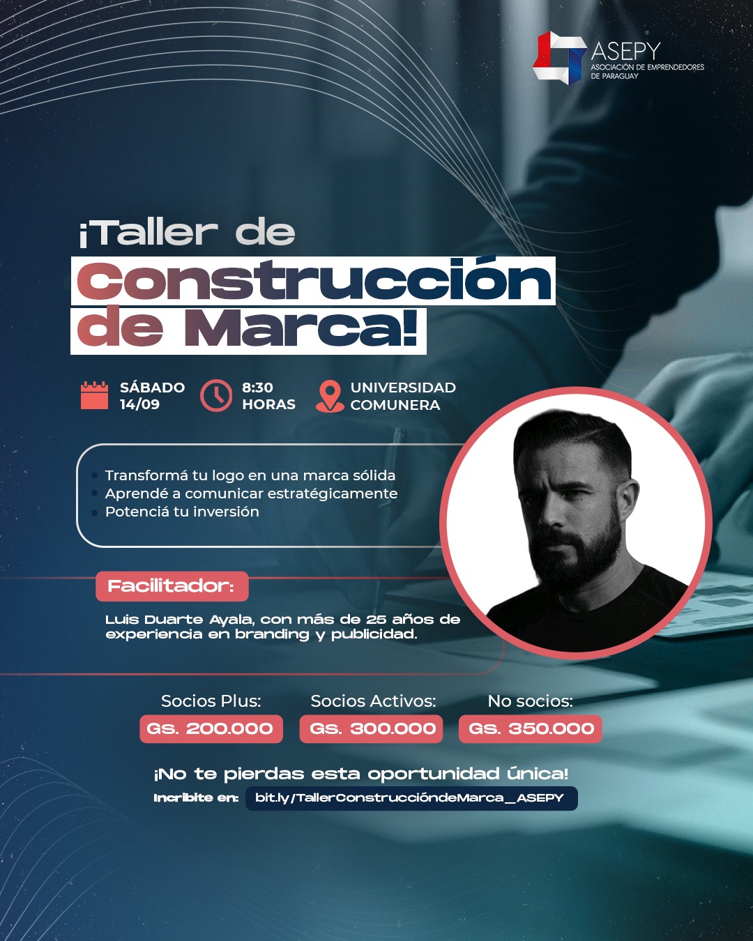 La Asepy invita a socios a evaluar sus marcas en un nuevo taller