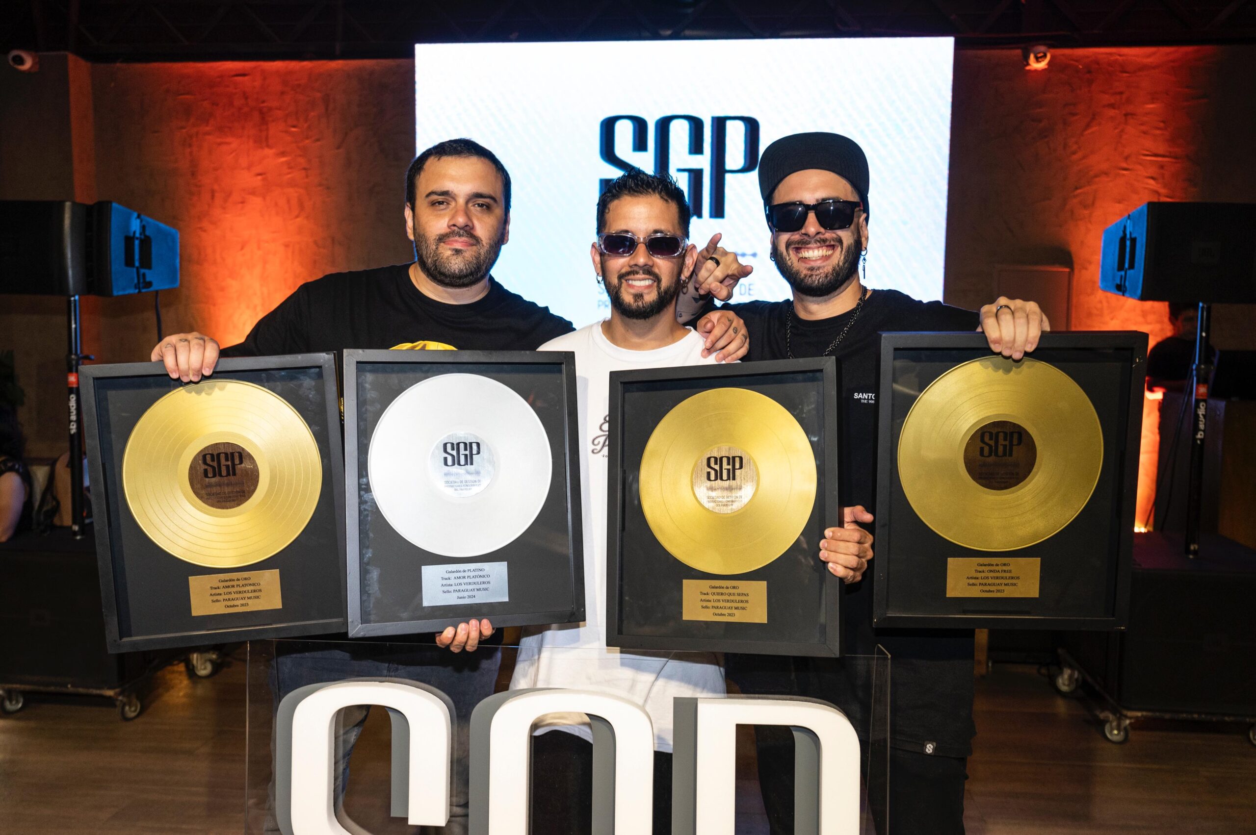 Por segundo año consecutivo, la SGP reconoce a las canciones paraguayas más reproducidas en plataformas digitales