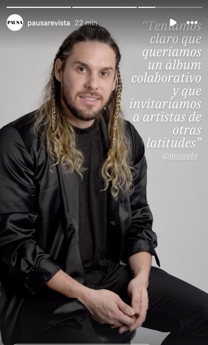 Publicación de un influencer en redes sociales