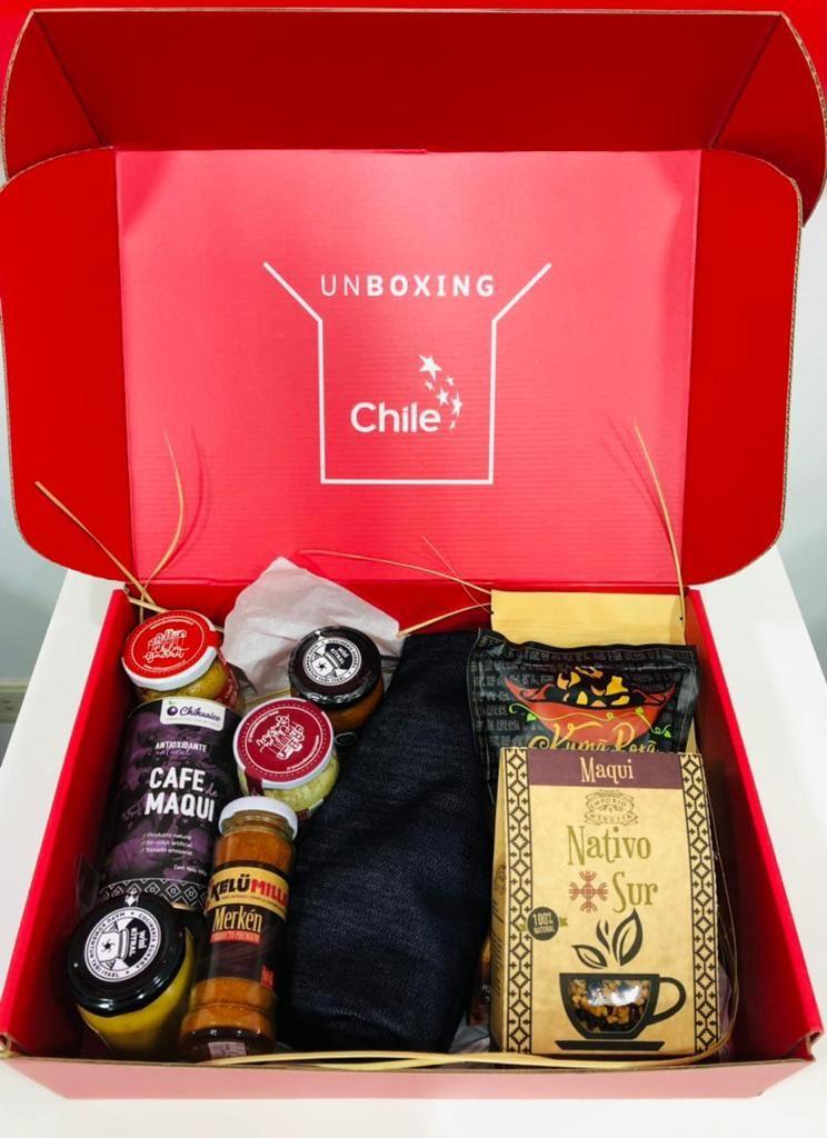 Caja de regalo personalizada con productos